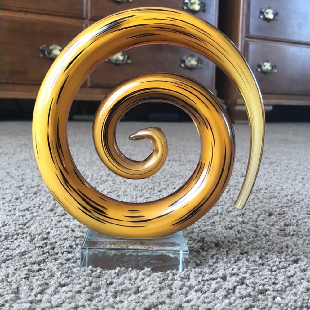 Rare antique (1960s) Murano glass spiral, GUC - Picture 3 of 3